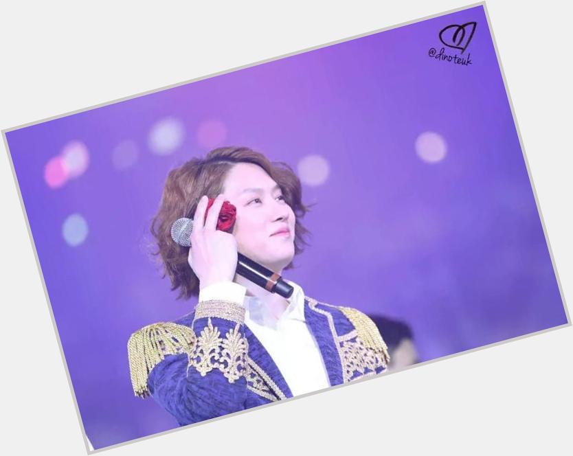 Happy birthday our universal big star kim heechul. Love in the air  