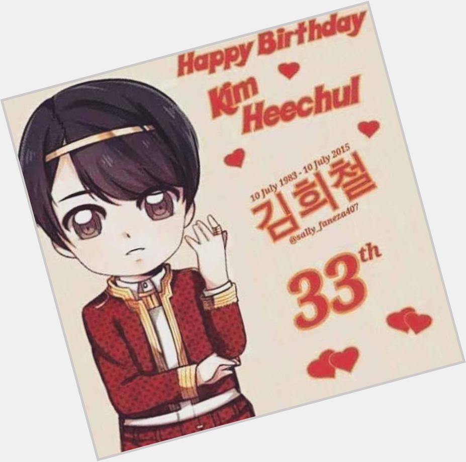 Happy birthday kim heechul      