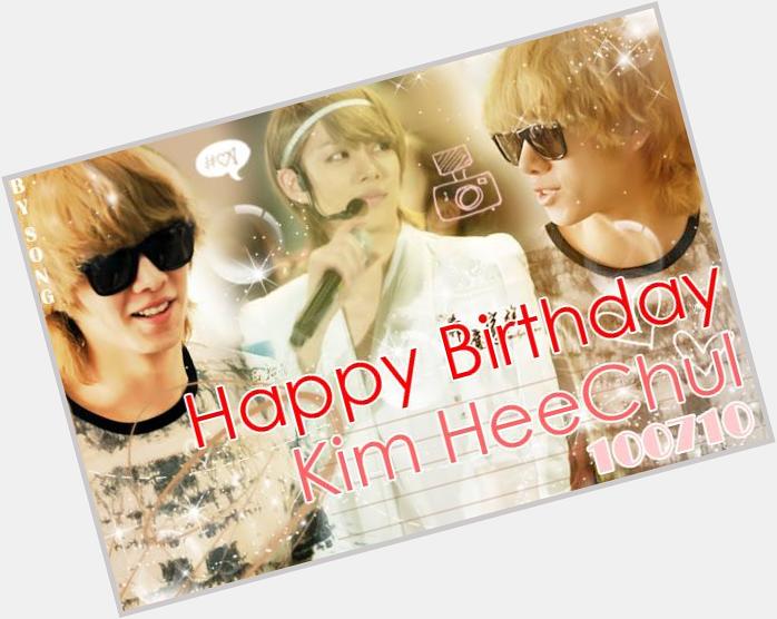 Happy Birthday Kim Heechul the brightest star in the universe   
