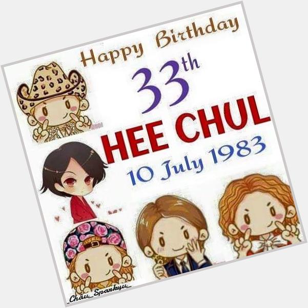 Happy birthday urri oppa kim heechul 