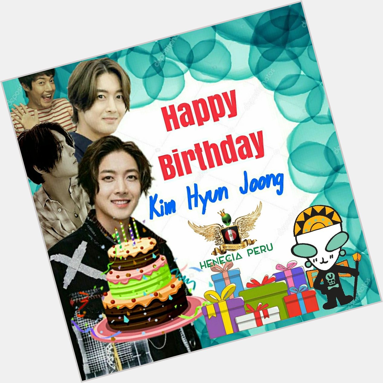 Happy Birthday !!!  Dear Kim Hyun Joong..... 06/06/86    