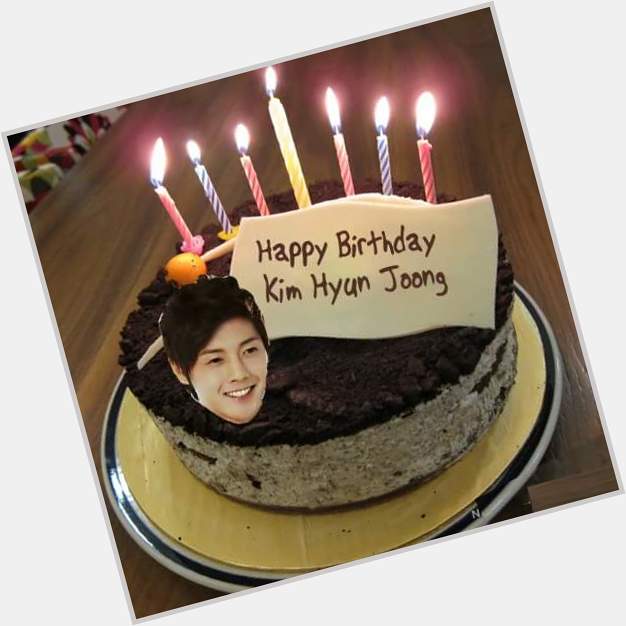  Happy Birthday  Kim Hyun Joong dear      