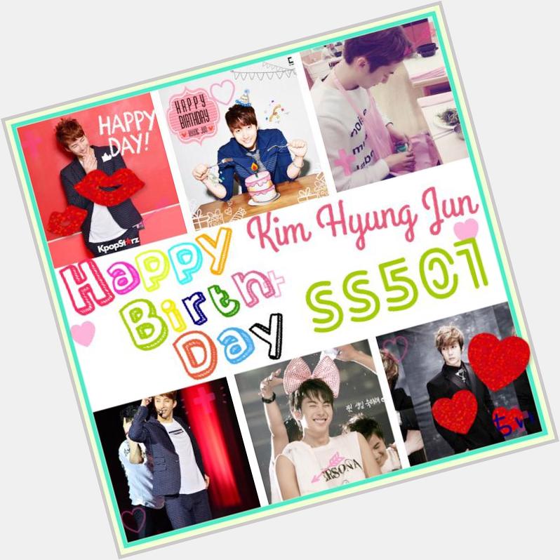   Kim Hyung Jun Happy Birthday  SS501                                  ( *¯ ³¯*)                