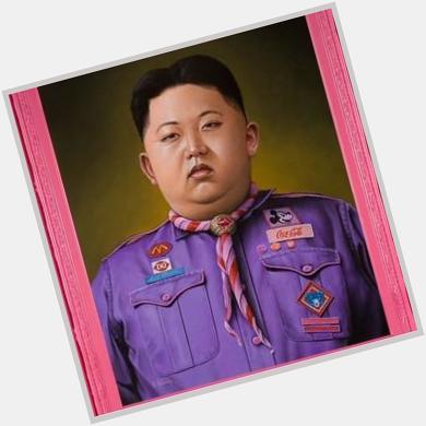 Happy belated birthday to Kim Jong-un, a boy scout for life! 