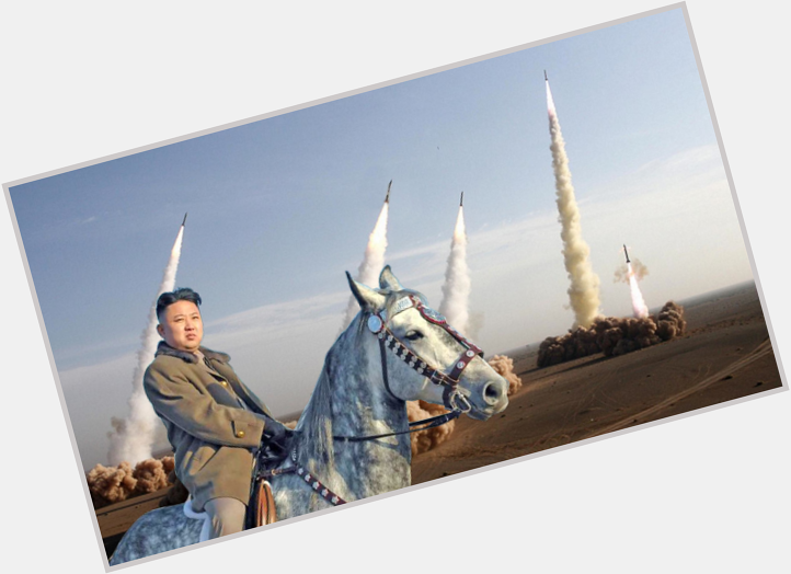 Happy Bday . Party hard tonight! Oh, and here\s a photo of Kim Jong-un on a horse for no apparent reason 