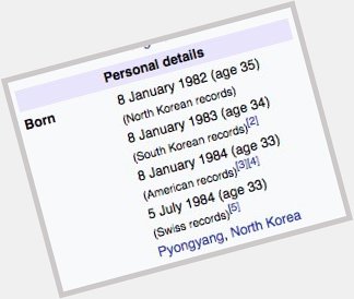 Kim Jong-Un lying about his age like a middle-aged woman at the DMV is iconic. Happy possible birthday, big boi! 