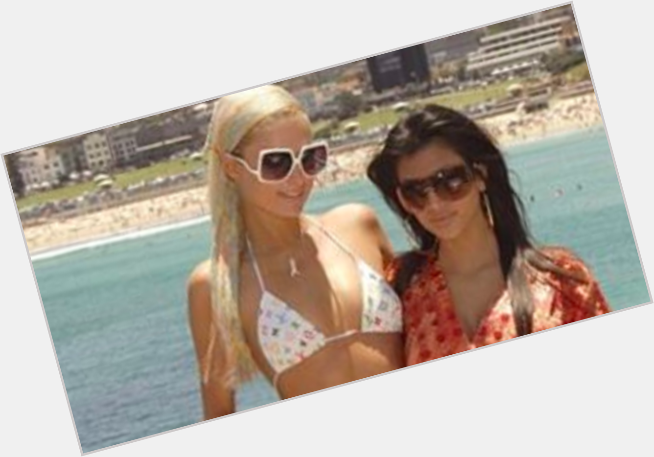 Paris Hilton wishes Kim Kardashian a happy birthday with bikini throwback pic  