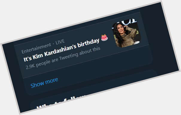 Happy birthday Kim Kardashian 
