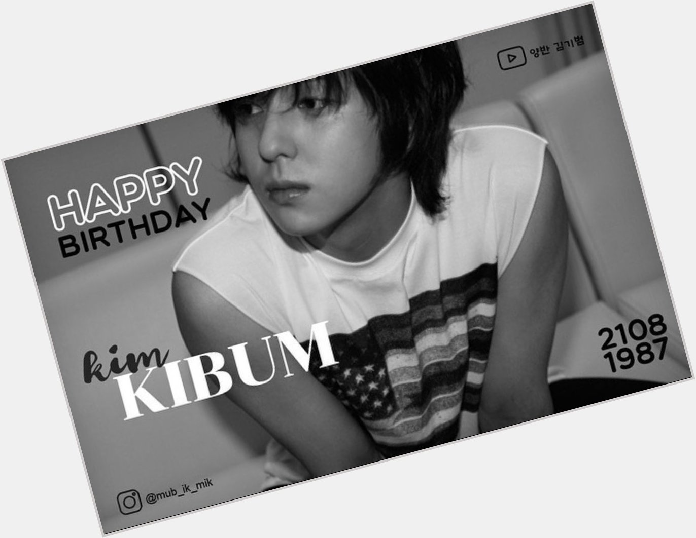 Happy Birthday Kim Kibum    