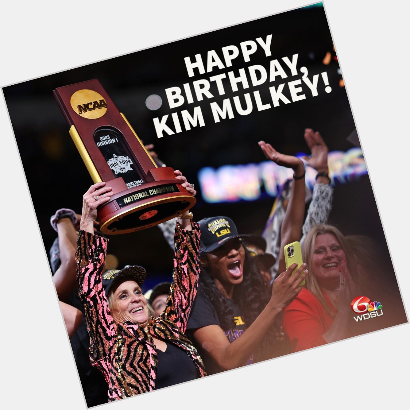 Everyone wish Tangi native and LSU Women\s Basketball Coach Kim Mulkey a VERY Happy Birthday today!  