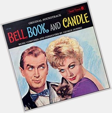 One of my fav movies that features magic, cats, Jimmy Stewart, and the glorious, Kim Novak. Happy bday Kim. 
