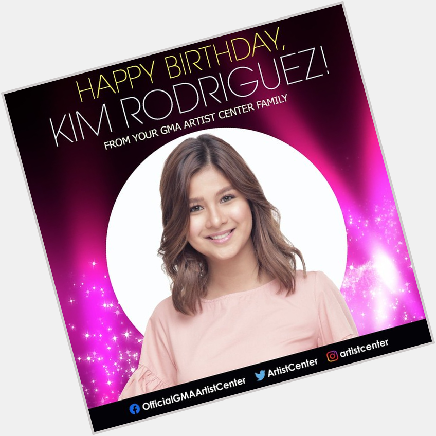 Happy Birthday, Kim Rodriguez! 