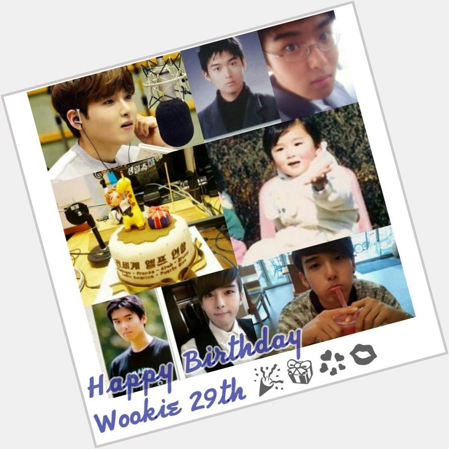  Happy Birthday 29th, my first bias Kim Ryeowook, I wish you all the best oppa.        