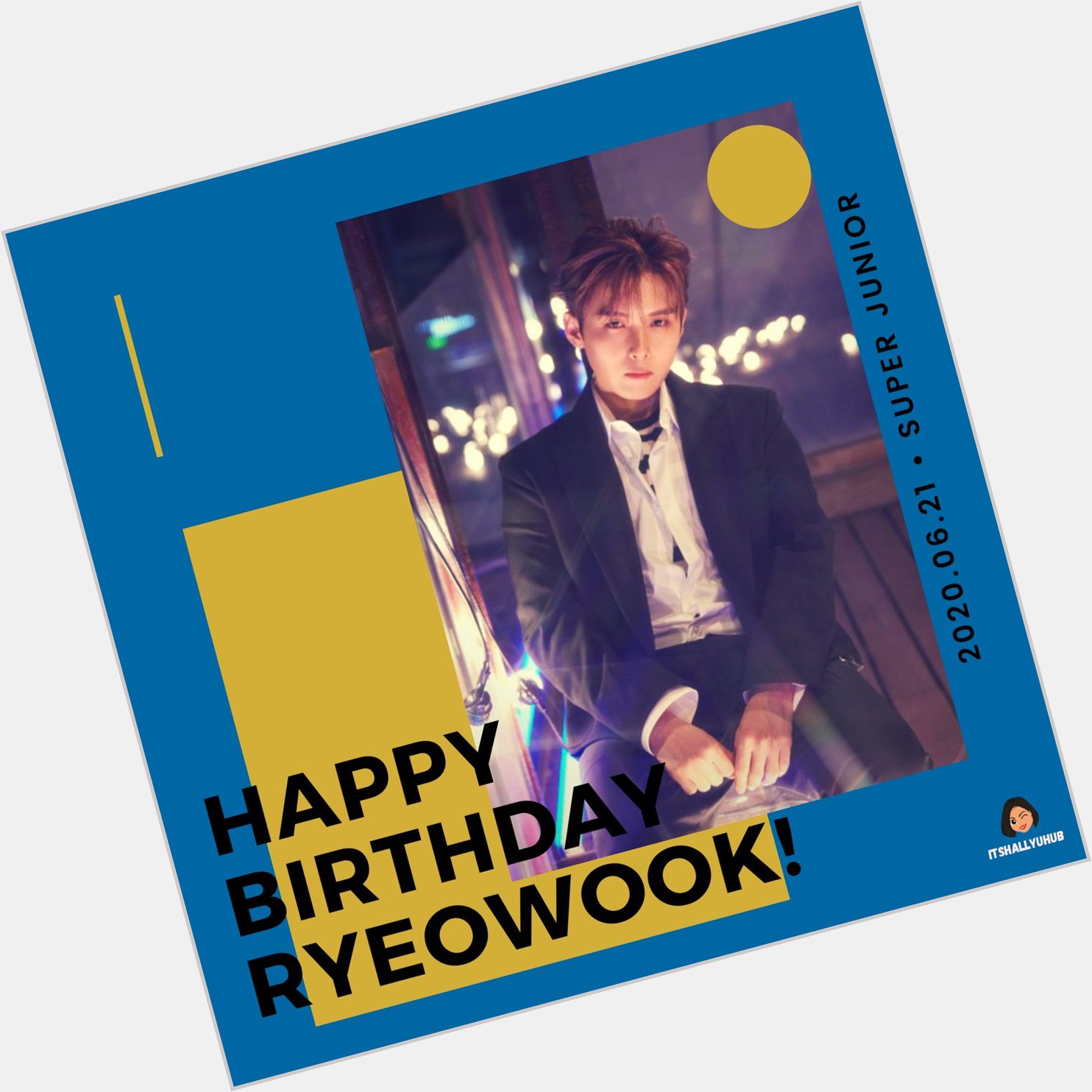 Happy birthday to our little prince, Kim Ryeowook!    