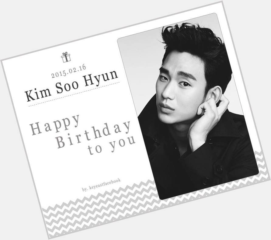  Happy birthday to our fabulous actor Kim Soo Hyun! Lots of love from UK 