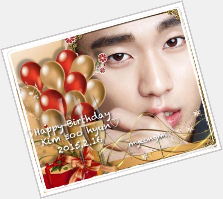 May your birthday bring you happiness, inside and out! Happy Birthday!!Kim Soo Hyun  