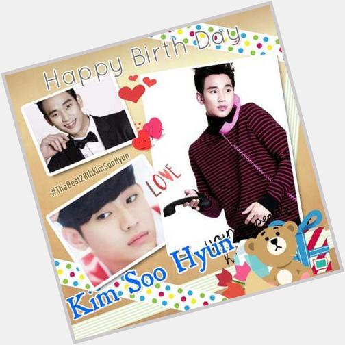 Happy Birthday to the charming actor, Kim Soo Hyun!      always support you 