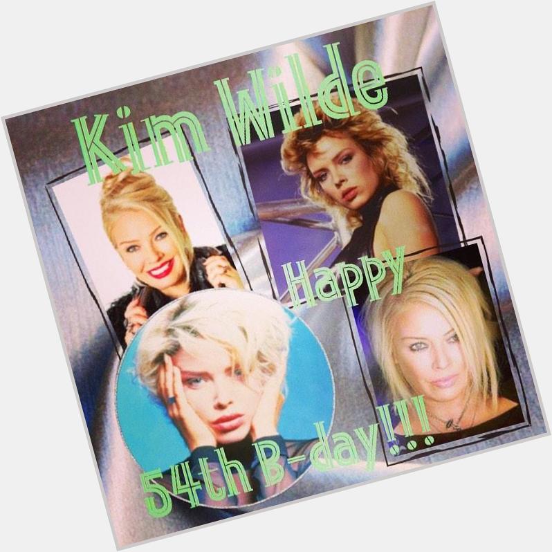 Kim Wilde 

Happy 54th Birthday to you!!!

18 Nov 1960 