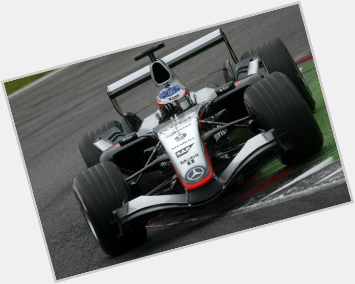 Happy Birthday to former McLaren driver and Finnish legend, Kimi Raikkonen. Many happy returns, 