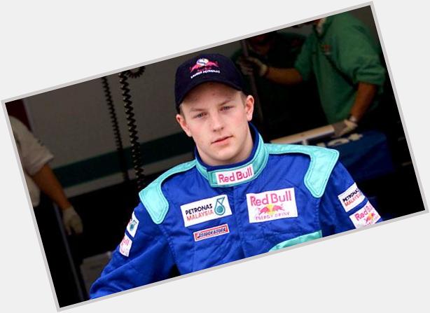 Happy Birthday to Kimi Raikkonen,who is 35 today! It was only 5 minutes ago he was a baby faced driver! 
