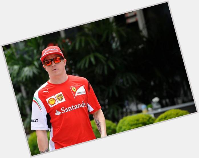 Happy birthday to everyones favourite Kimi Raikkonen! Wishing you all the best for  the rest of the season! 