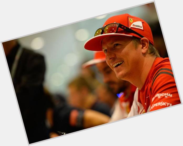 Our champion Kimi Raikkonen turns 35 today. Happy birthday from all at  