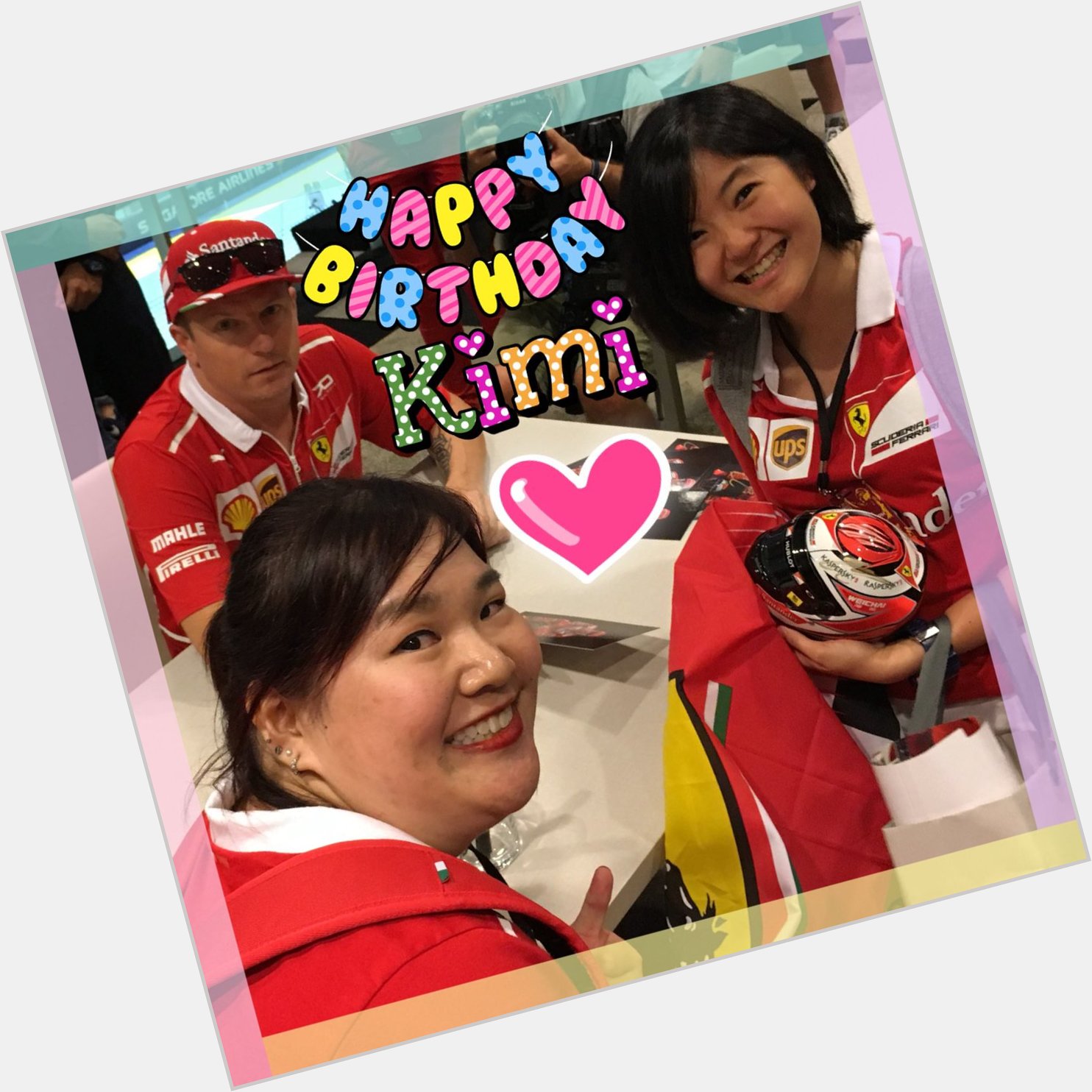Happy Birthday Kimi Raikkonen! Our favorite Iceman! 