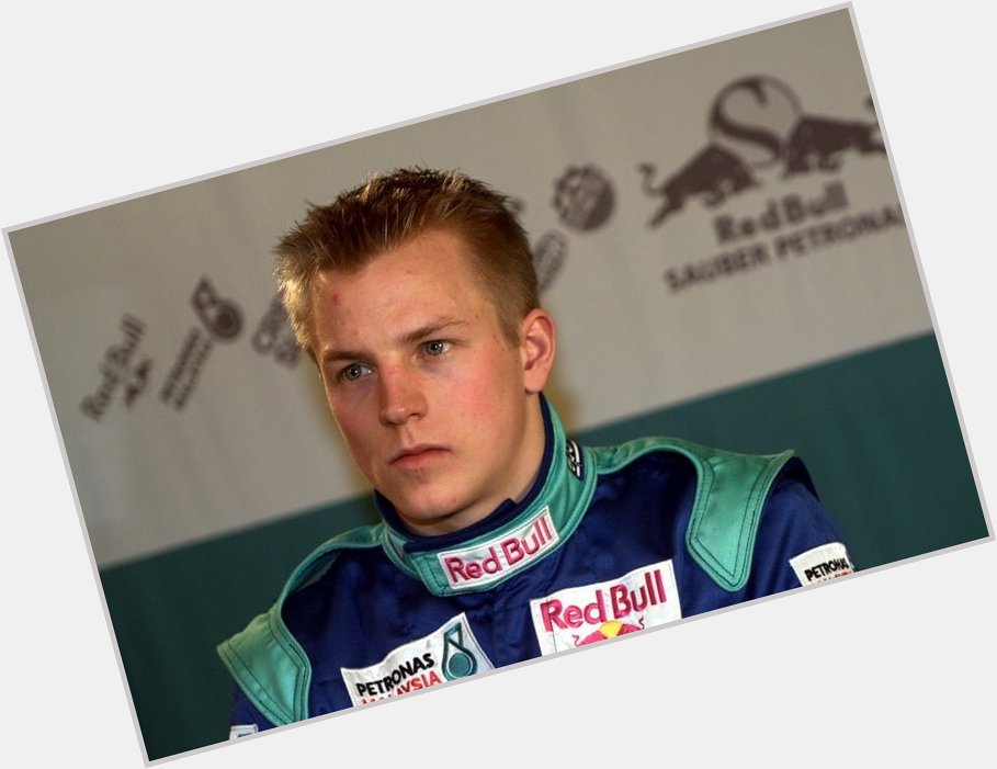 Happy Birthday to The Iceman!!, Kimi Raikkonen, born in 1979 