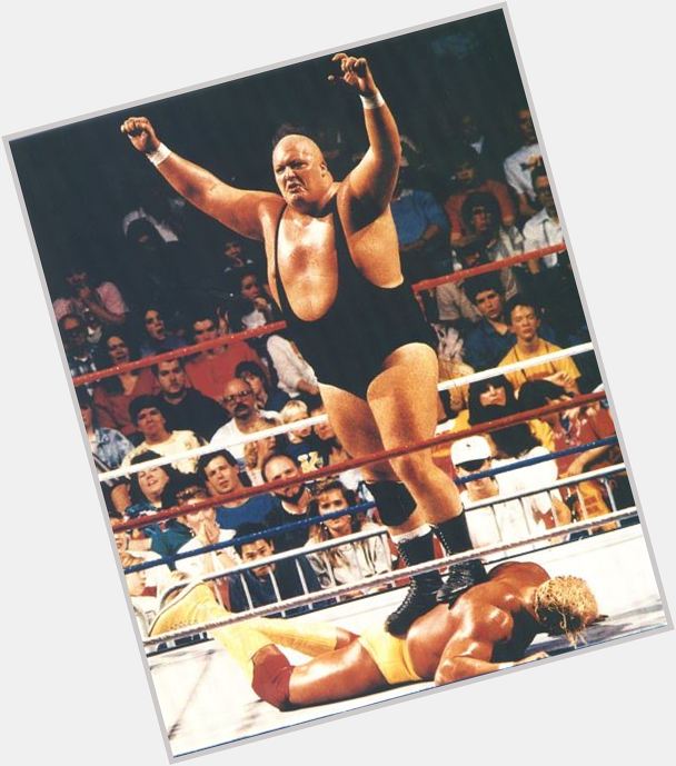 Happy birthday to the late King Kong Bundy      