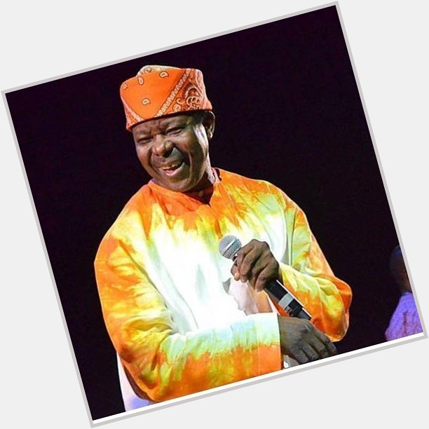 Happy birthday to a legend like no other King Sunny Ade himself KSA 