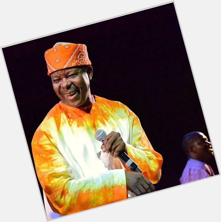 Happy Birthday to a legend, King Sunny Ade.

We celebrate you sir!  