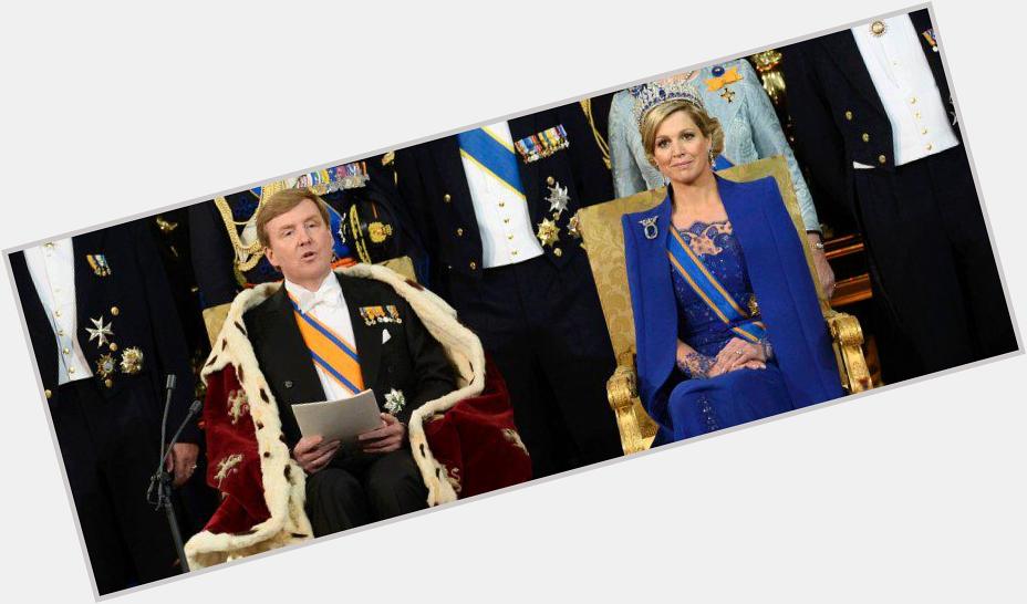 Happy birthday His Majesty King Willem Alexander of the Netherlands.  