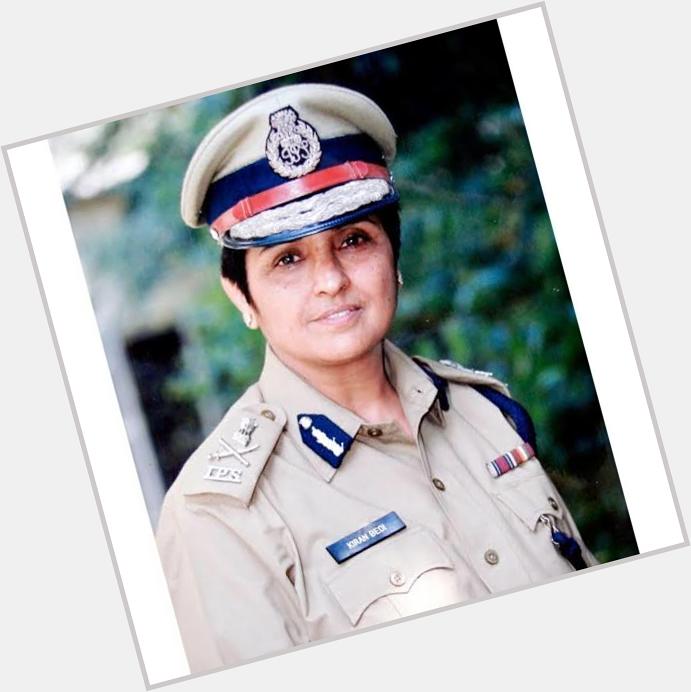 HAPPY BIRTHDAY Kiran Bedi  India\s First Woman IPS Officer        