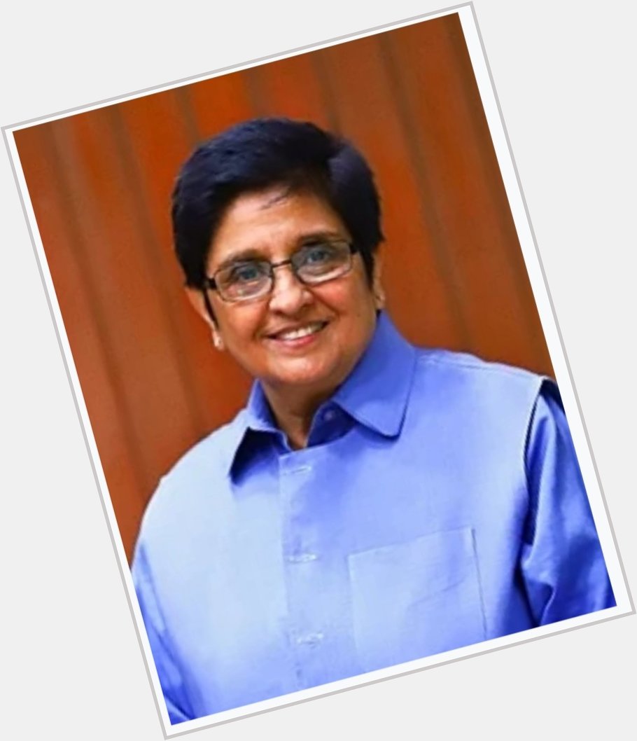Happy Bday kiran Bedi Ma\am.Stay happy ,healthy and blessed.  