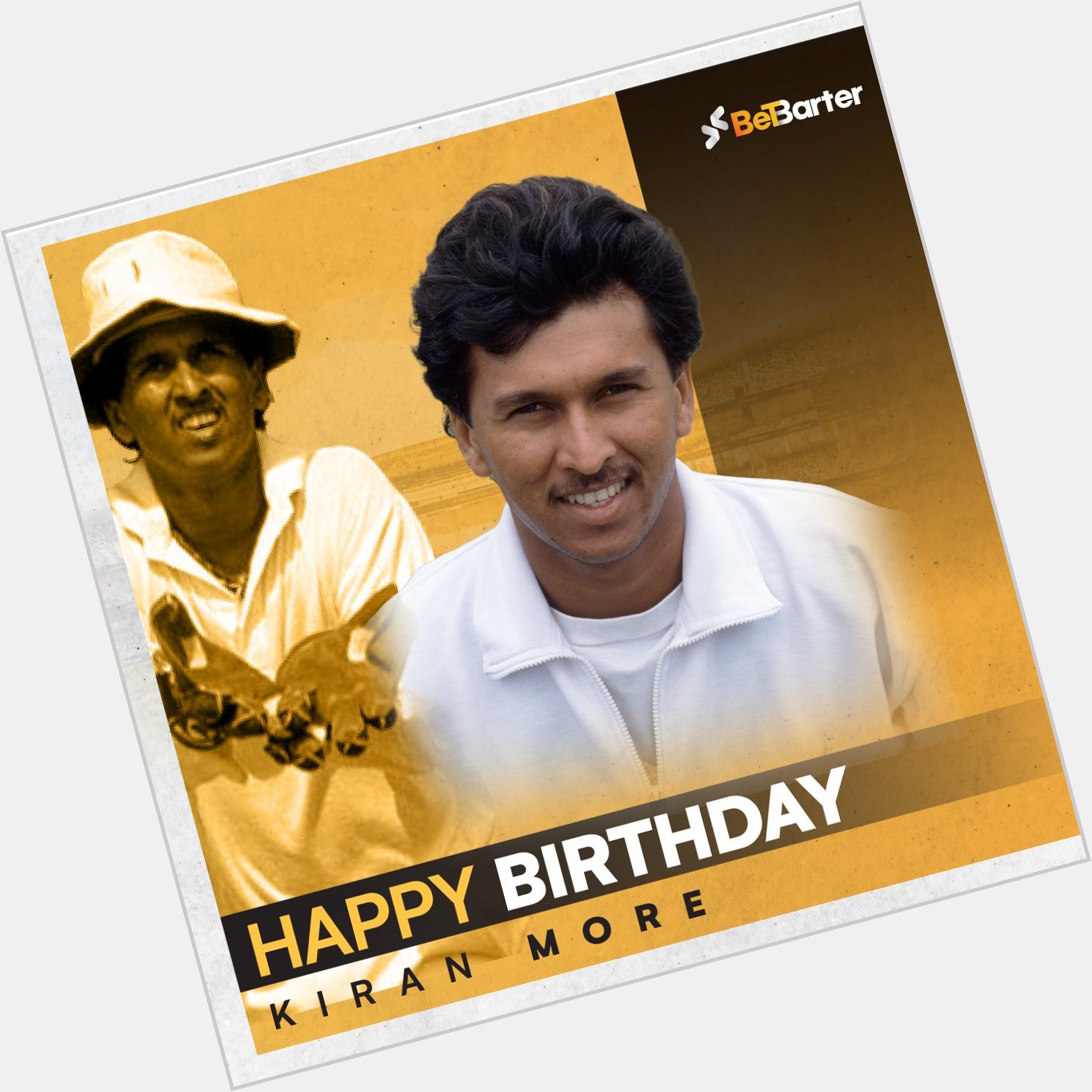 Wishing former India wicketkeeper Kiran More a very happy birthday.     