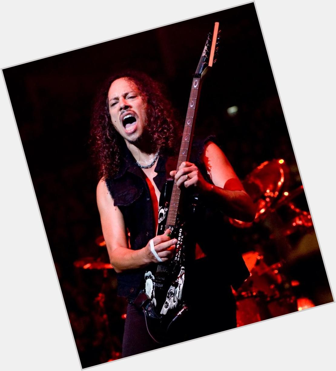 Happy birthday Metallica guitarist Kirk Hammett! 