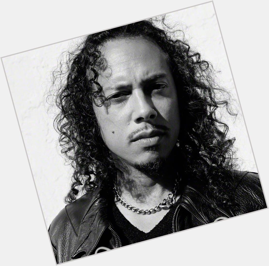 Happy birthday Kirk Hammett. Here\s hoping it\s the best you\ve ever had. 