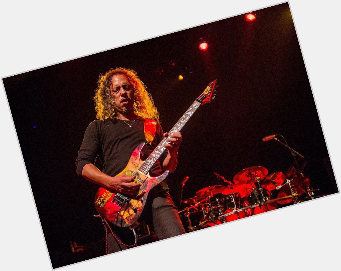 Happy birthday to Kirk Hammett 