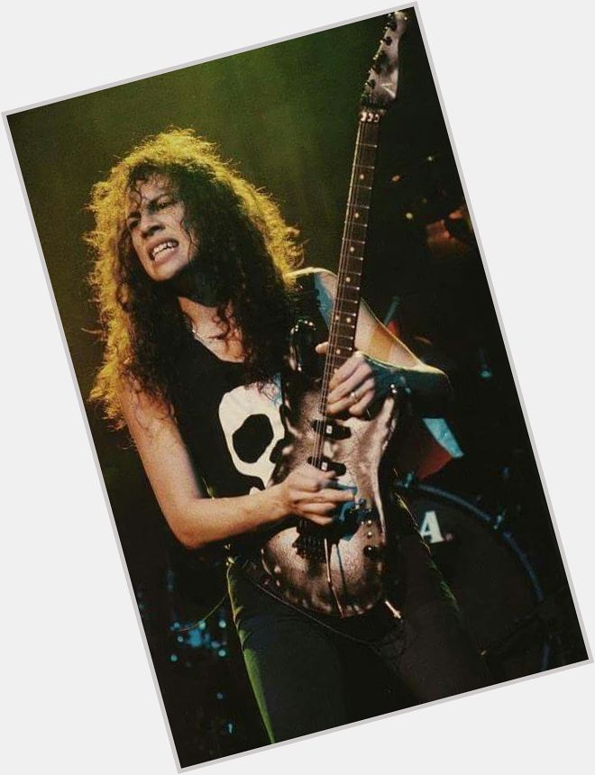 Happy birthday Kirk Hammett! 