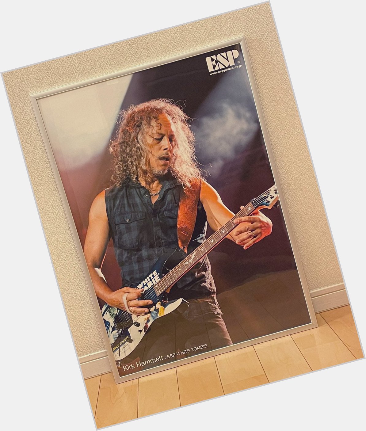 Happy birthday  Kirk Hammett  
