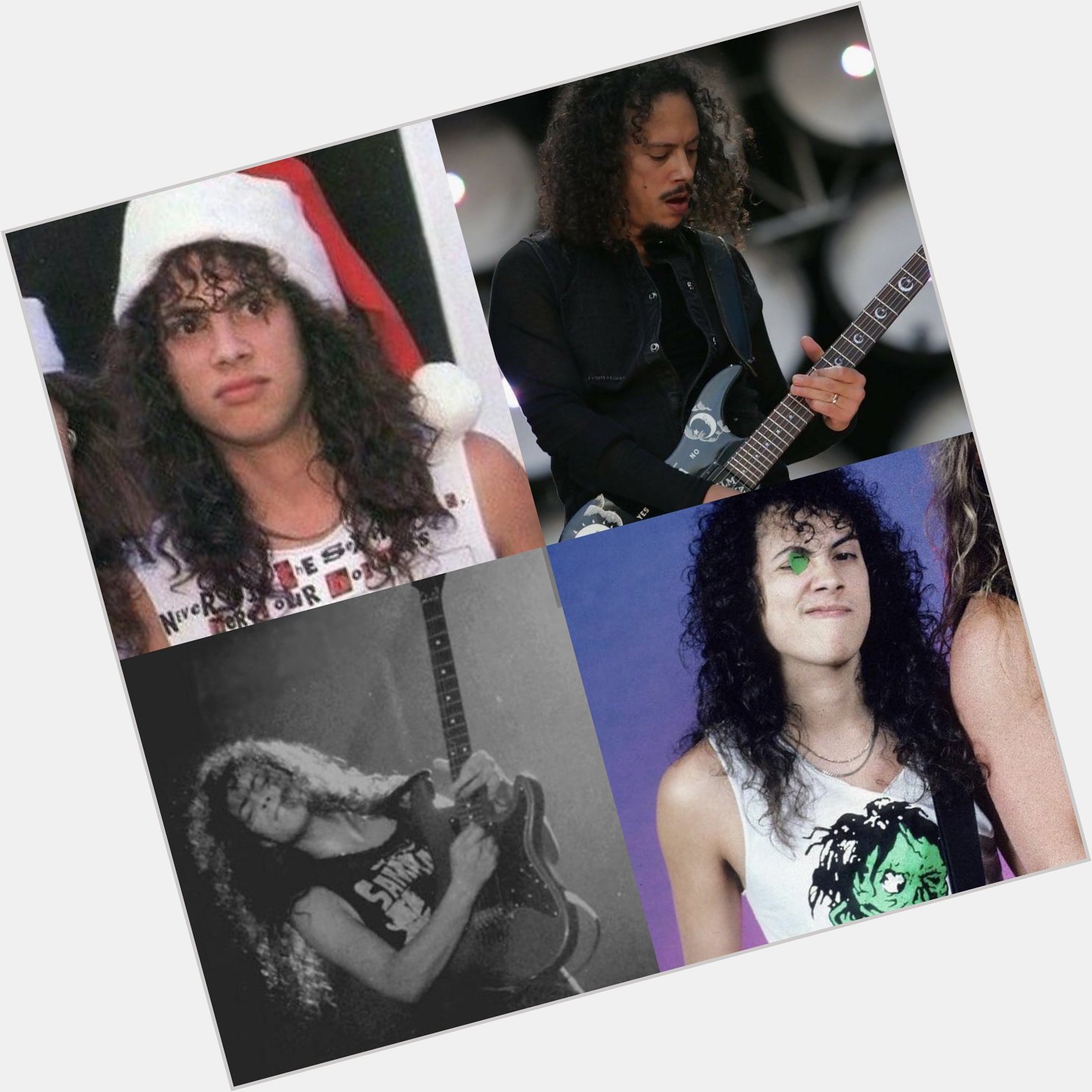 Happy birthday to my fellow curly haired Scorpio, the only man ever, Kirk Hammett 