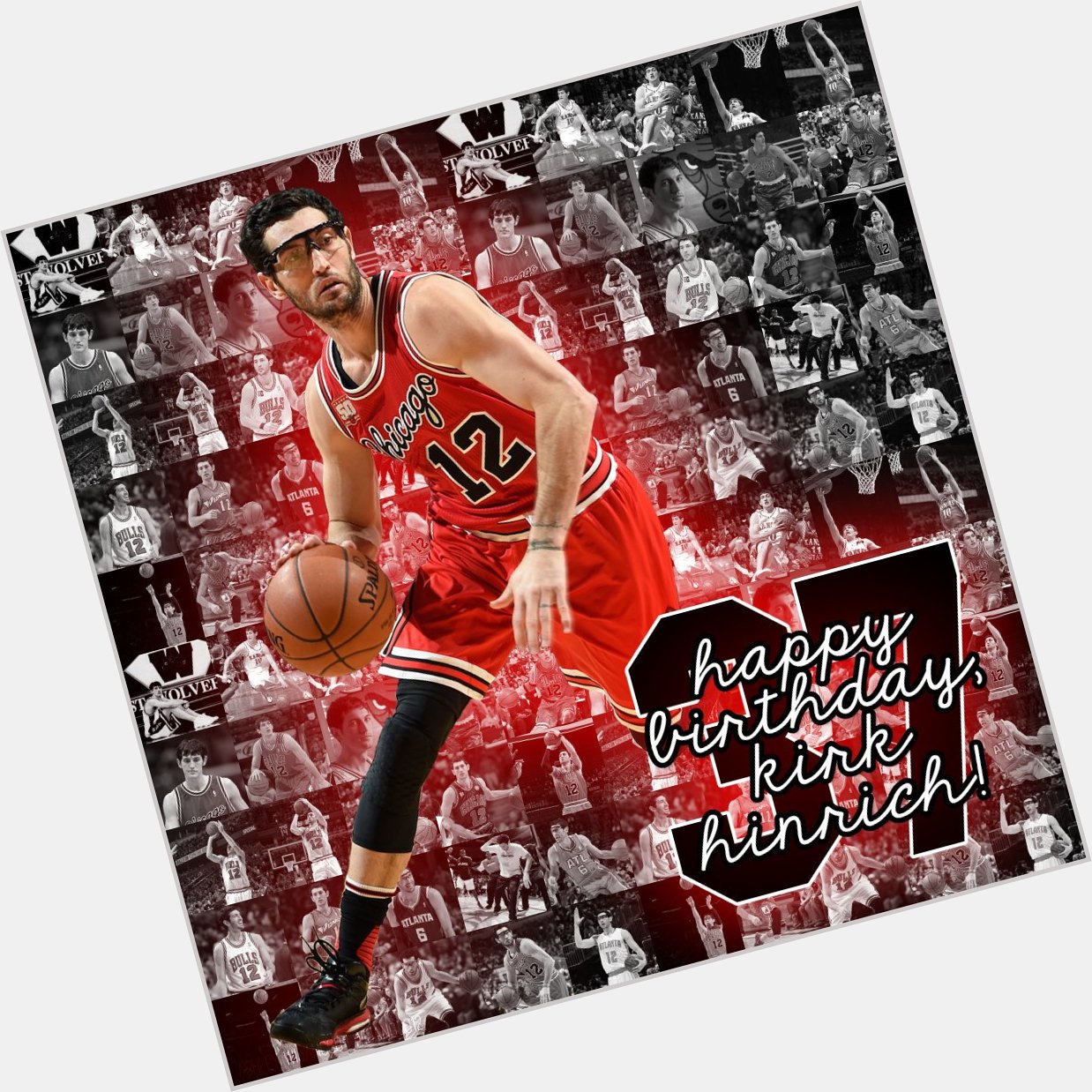 Happy 37th birthday to my absolute all-time favorite basketball player, Kirk Hinrich!   