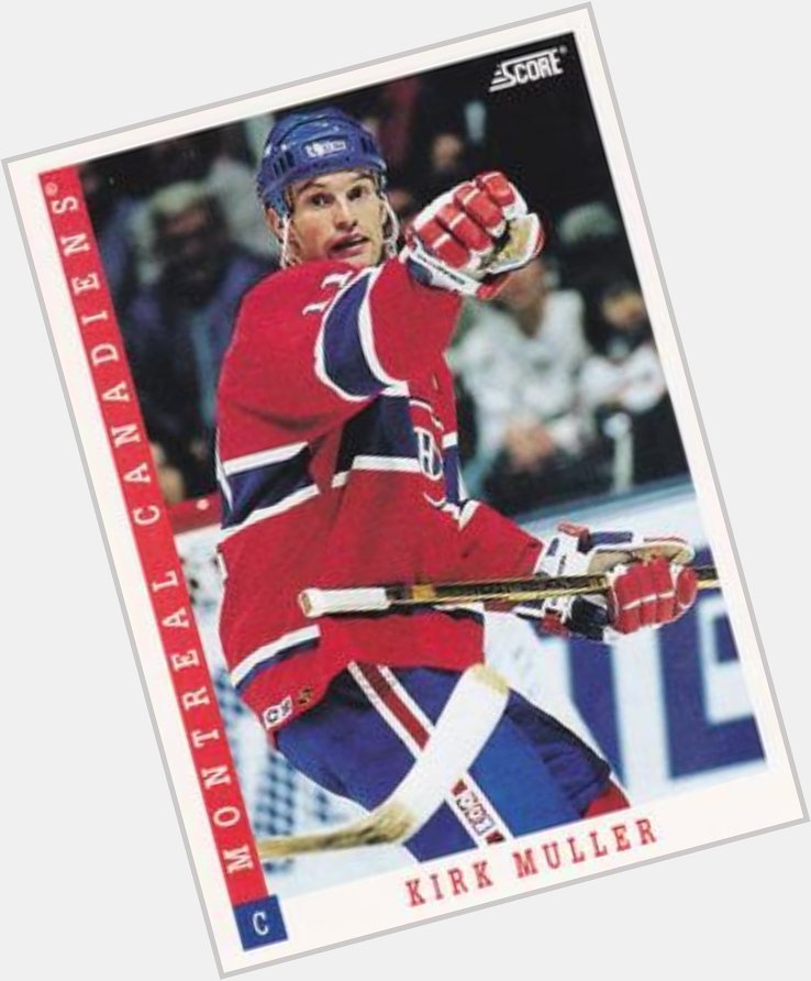  birthday to assistant coach Kirk Muller, who turns 52 today  