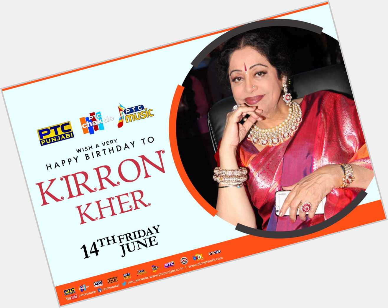 PTC Network wishes Kirron Kher very happy birthday and a great life ahead.   