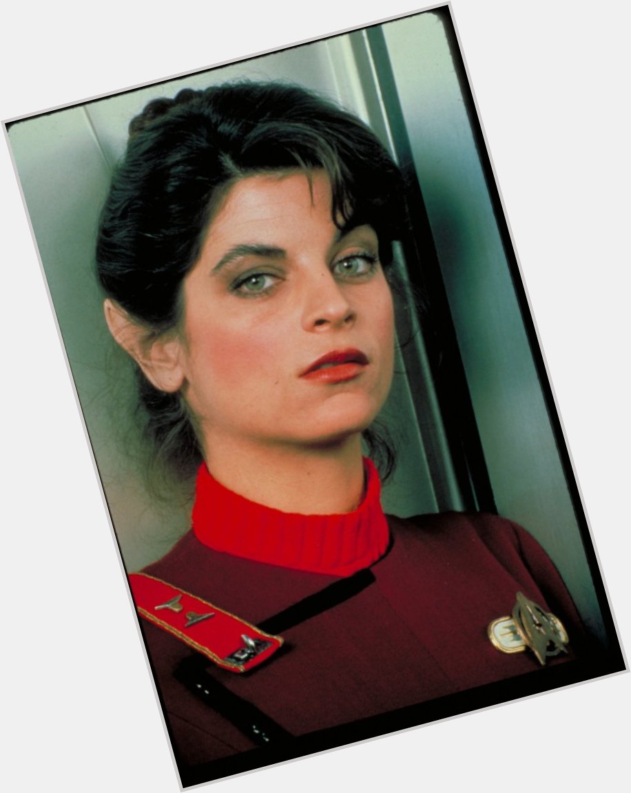 Happy birthday to Kirstie Alley who played Saavik in Star Trek II: The Wrath of Khan. 