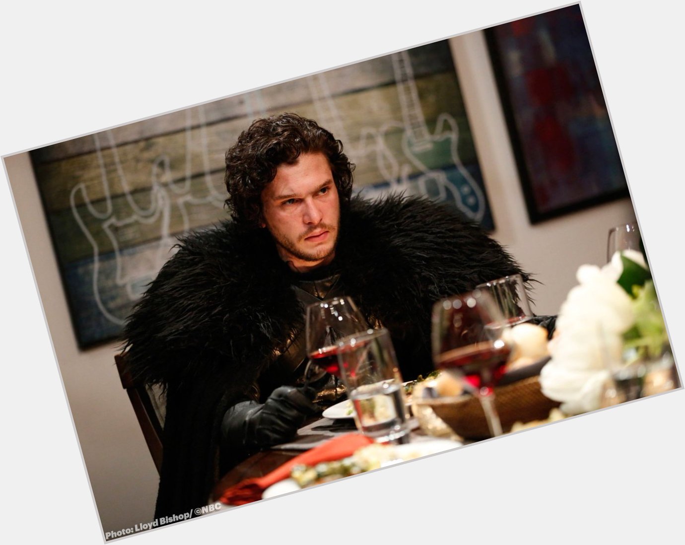Happy birthday Kit Harington! Hope your birthday is more fun than a Jon Snow dinner party.
 