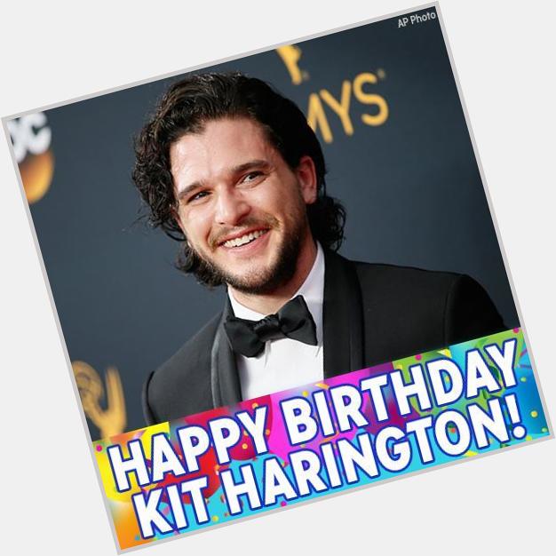 Happy Birthday to star Kit Harington! 