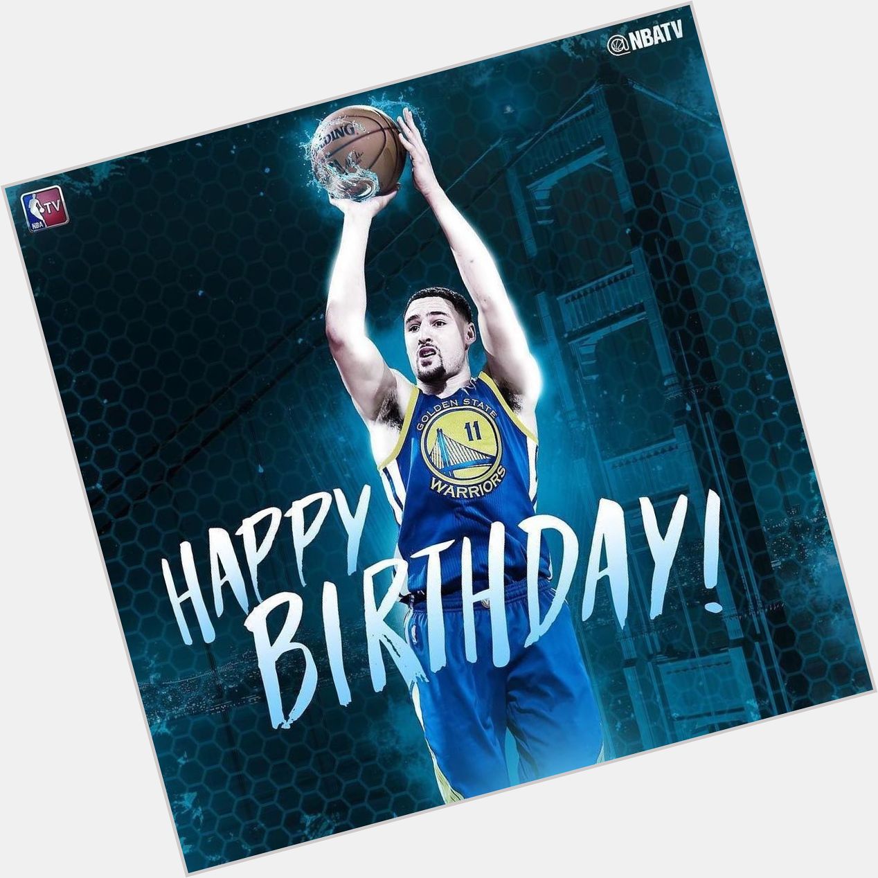 Join us in wishing Klay Thompson a Happy 27th Birthday.    
