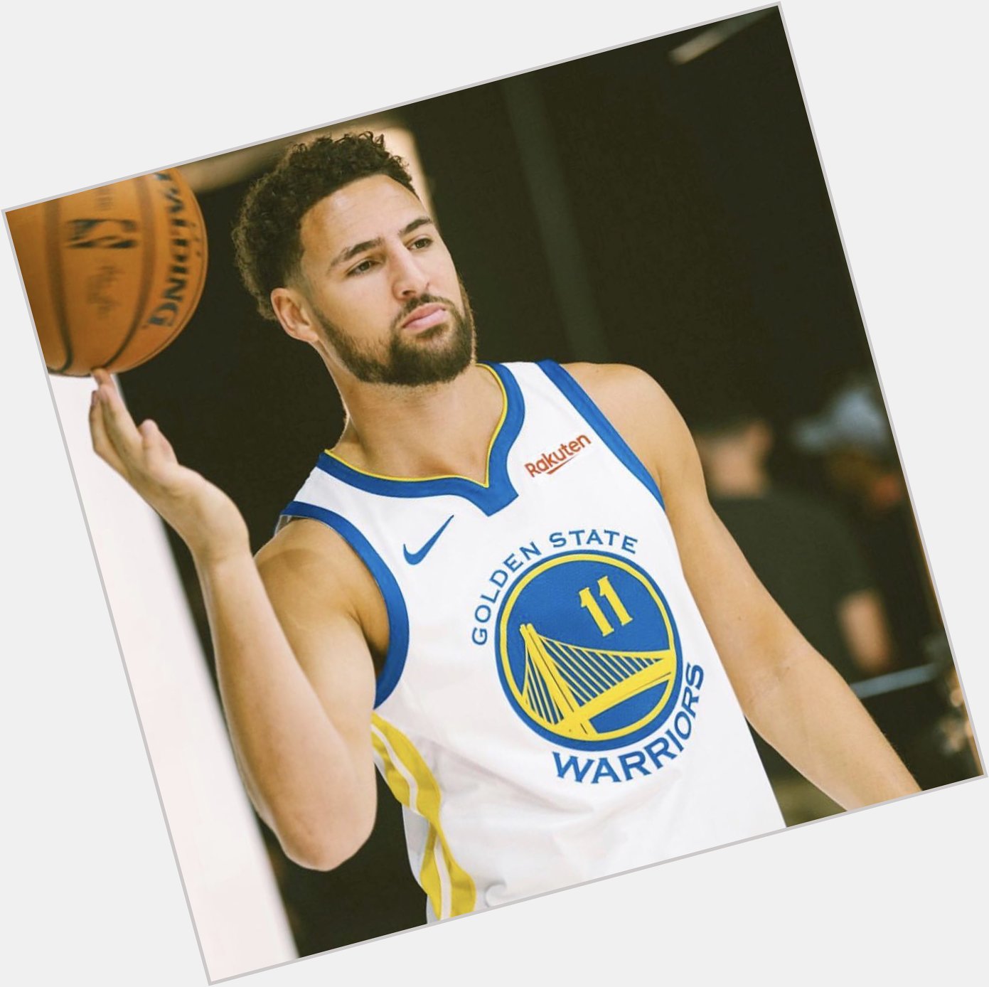 Hey happy birthday to klay thompson also known as my favorite basketball player man i love you 