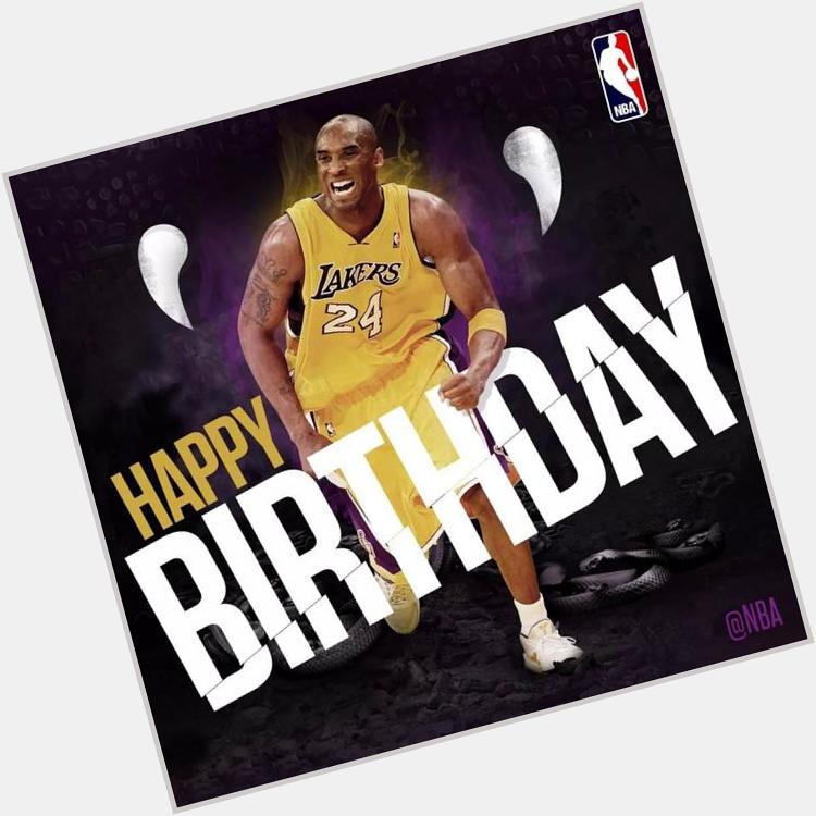 Happy Birthday Kobe Bryant for the 26th Year ,wish u Better than Before! 